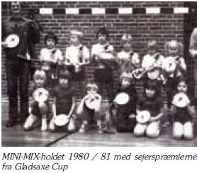 Mini-Mix 1980-1981 vinder Gladsaxe Cup