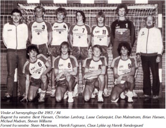 Herreynglinge 1983-1984 - Vinder Herreynglinge Øst