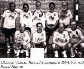 Oldboys Veteranerne Københavnsmestre 1994-1995