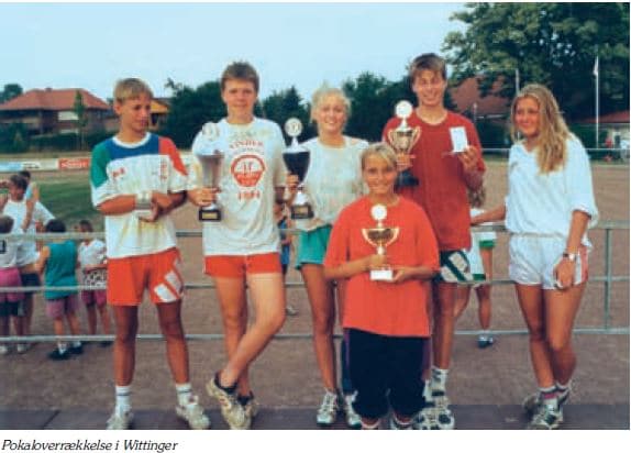 Pokal overrækkelse Wittinger 1994